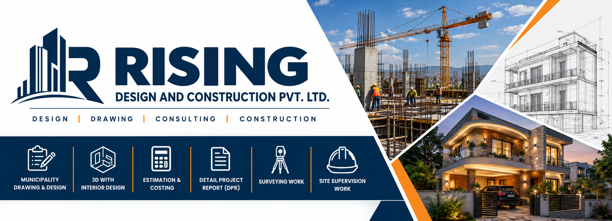 Rising Design and Construction service overview